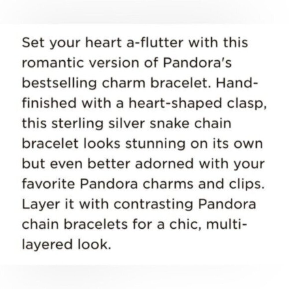 NWT Pandora Bracelet - Picture 4 of 6